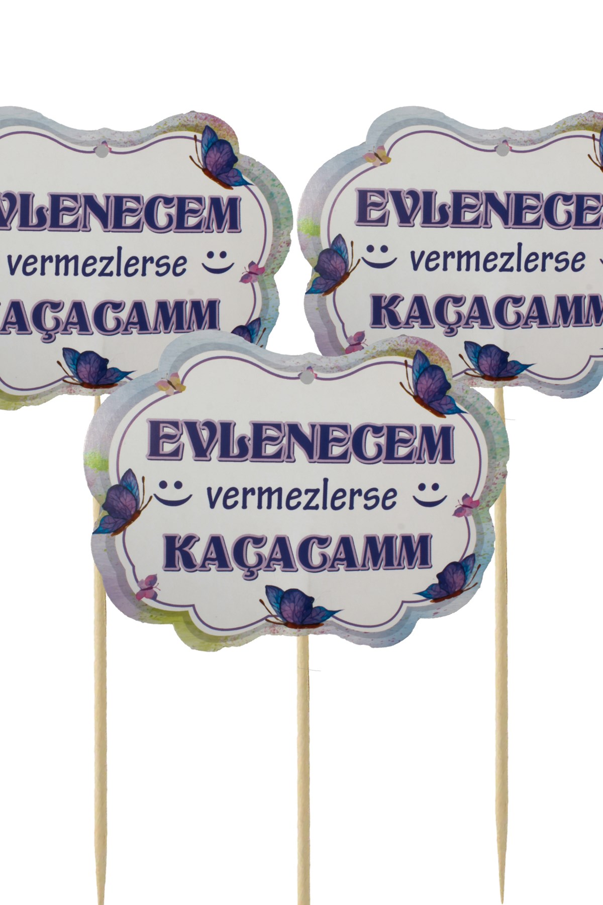 Evlenecem Vermezlerse Yazılı Konuşma BalonuPartistST4021