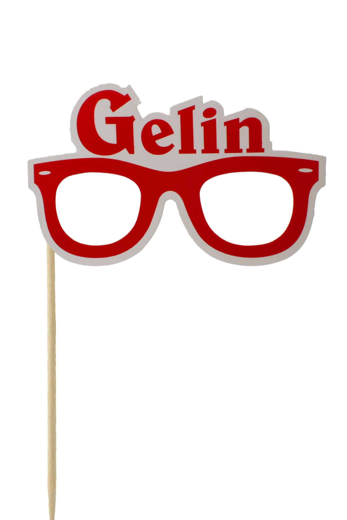 Gelin Yazılı Gözlük Konuşma BalonuPartistST4054