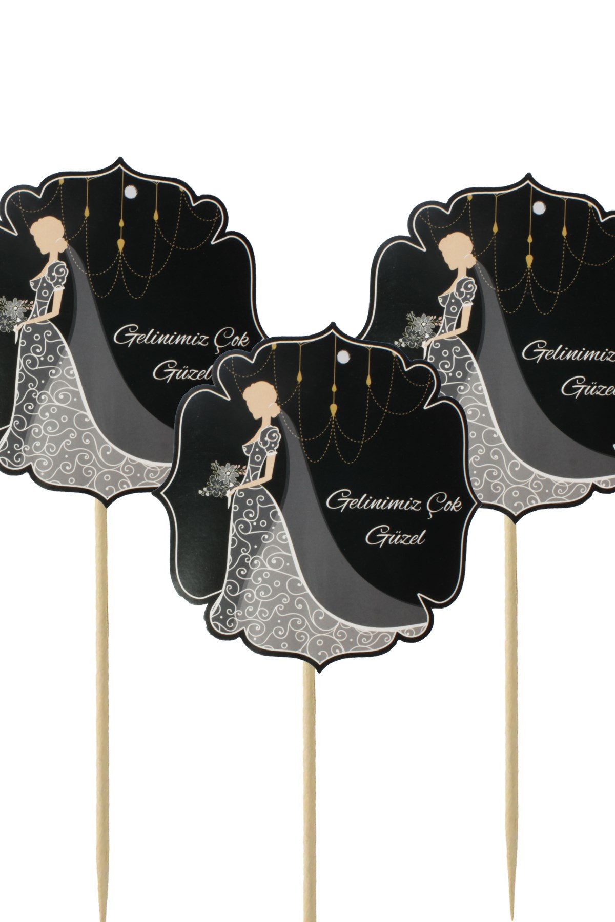 Gelinimiz Çok Güzel Yazılı Konuşma BalonuPartistST4024