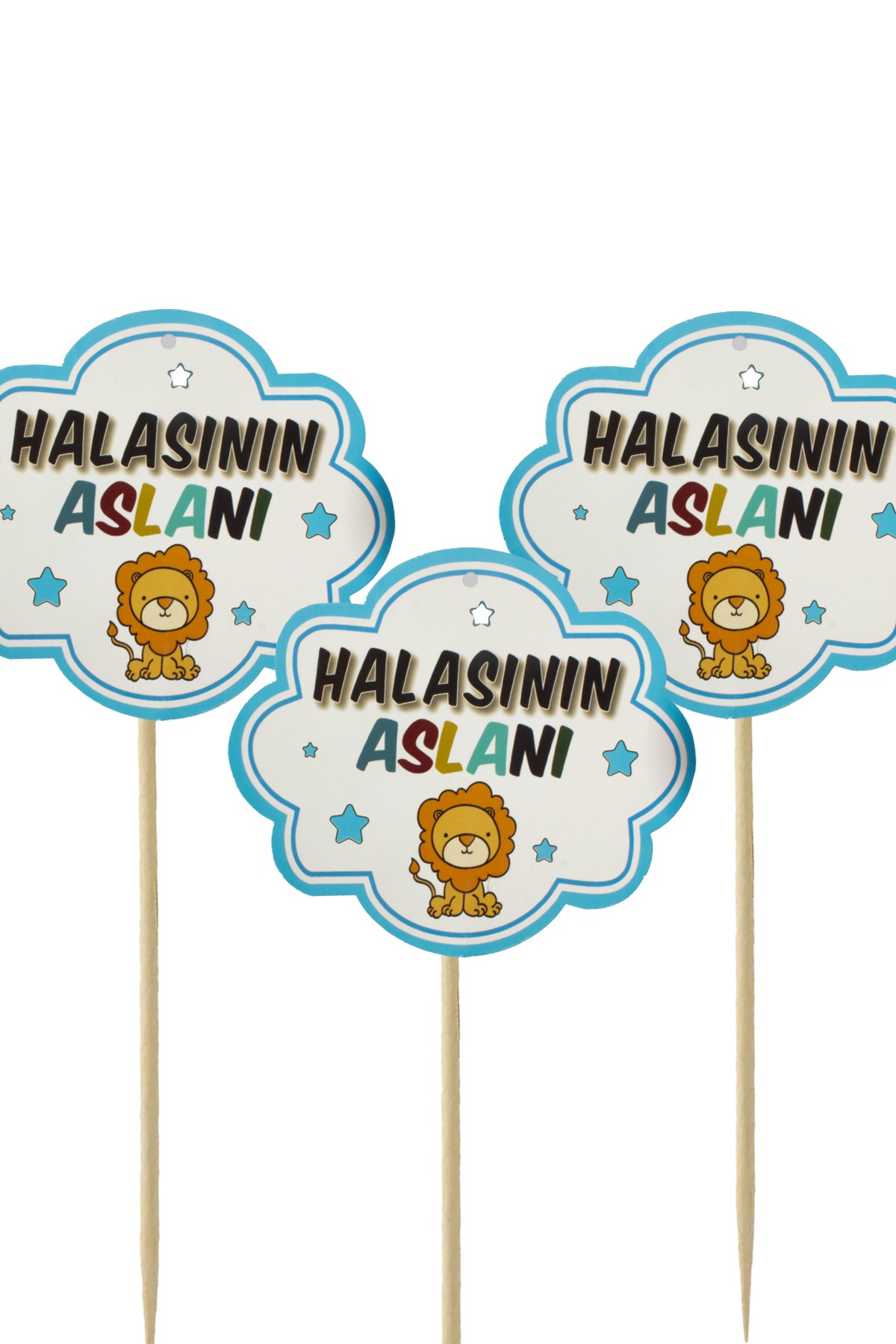 Halasının Aslanı Yazılı Konuşma BalonuPartistST4009