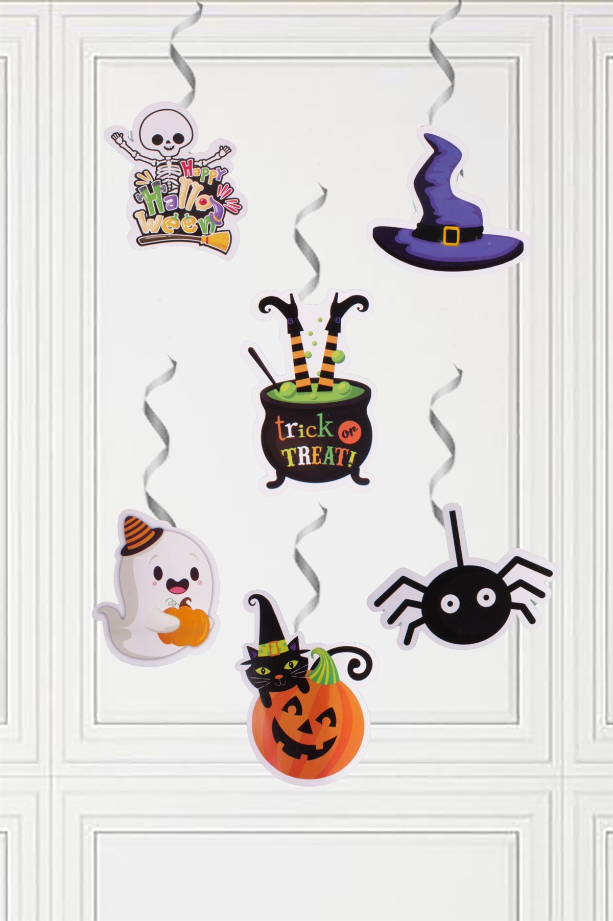 Halloween Temalı Sarkıt Tavan Süsü 6'lıPartistST2097