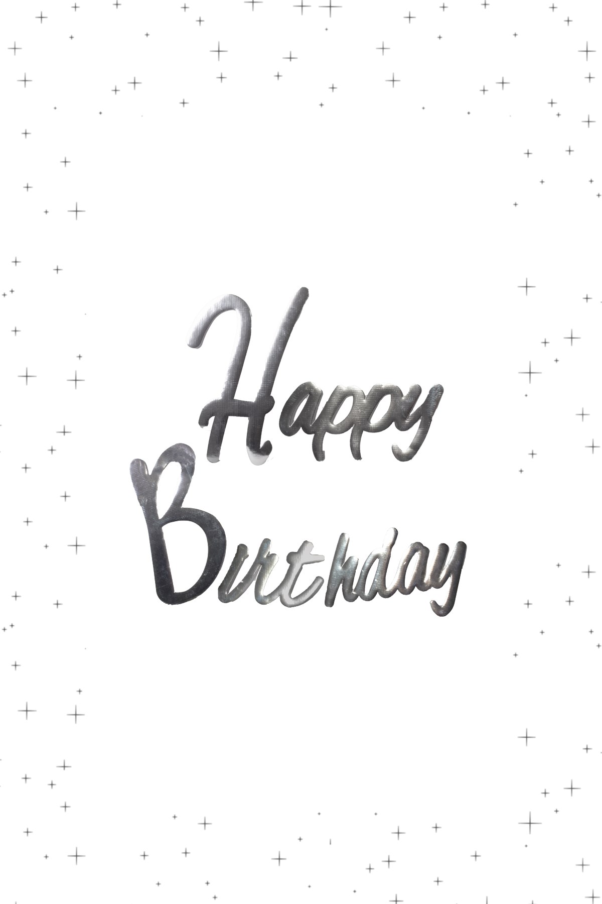 Happy Birthday Gümüş Banner 120cmPartistST1765