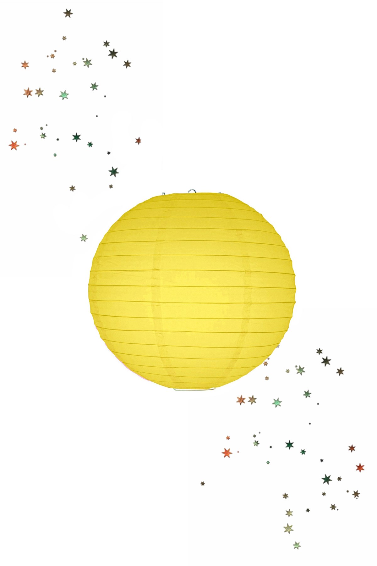 Japon Feneri Kağıt Sarı 20cmPartistST2036