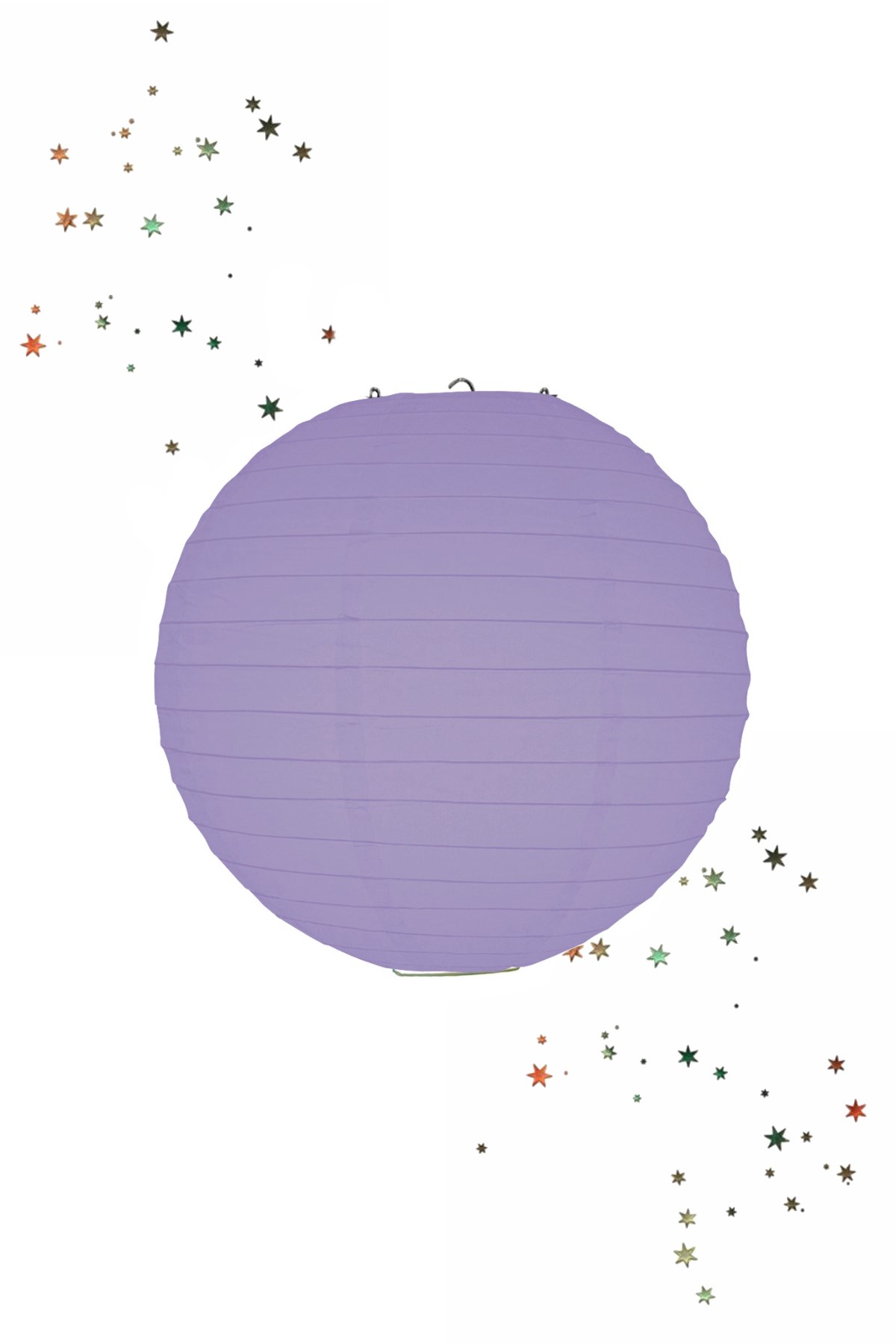 Japon Feneri Kağıt Mor 30cmPartistST2029