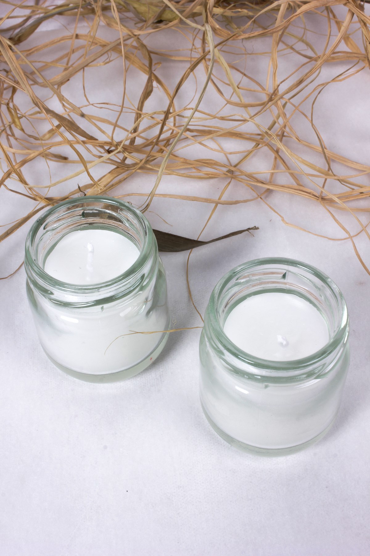 Kavanoz Mum Kokulu Beyaz 2'liPartistST3066