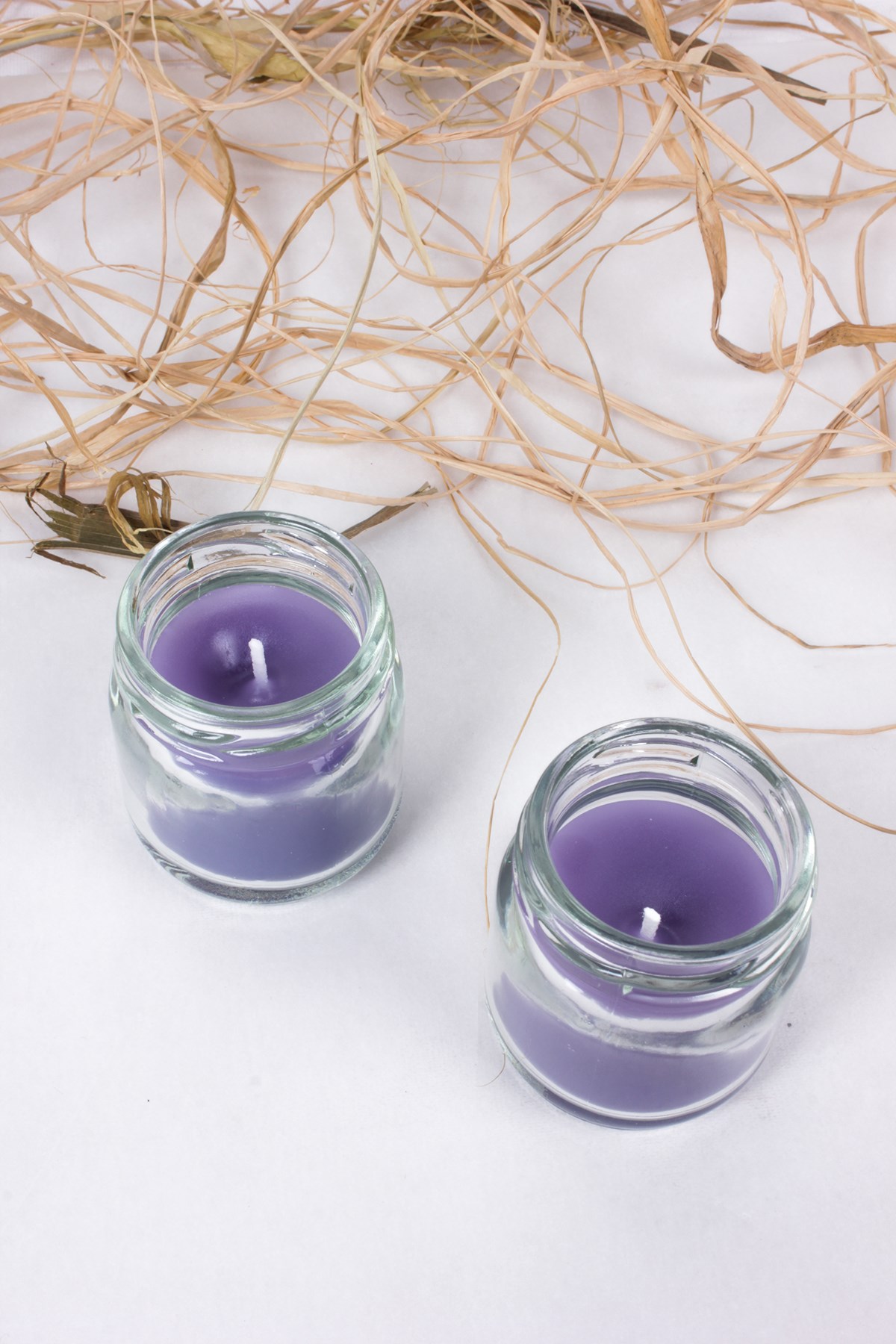 Kavanoz Mum Kokulu Lila 2'liPartistST3062