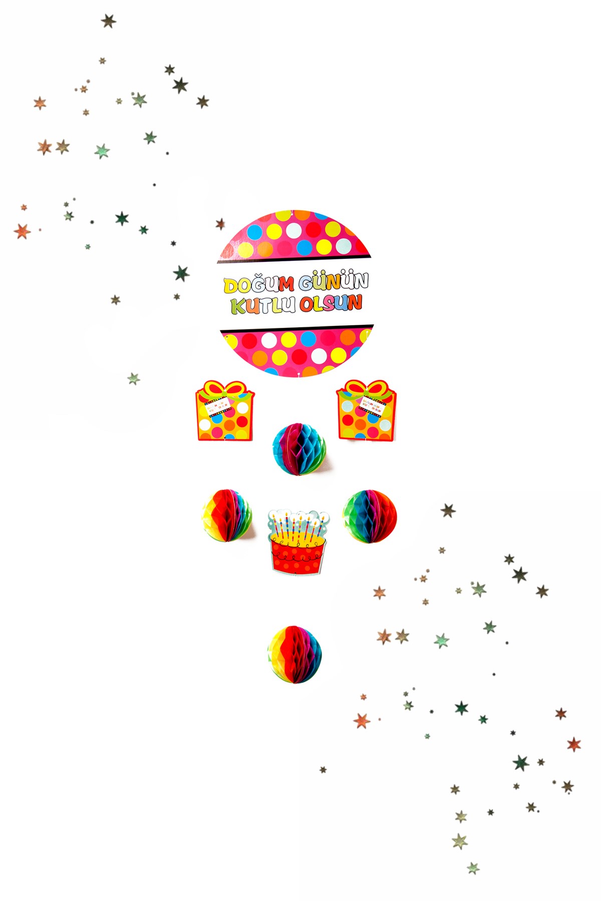 Kikajoy Doğum Günün Kutlu Olsun Sarkıt SüsPartistST3970