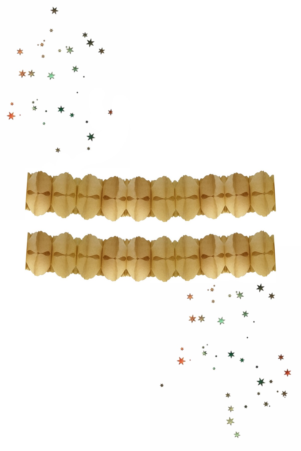 Kikajoy Doku Garland Dekor Süs Gold 360cmPartistST3966