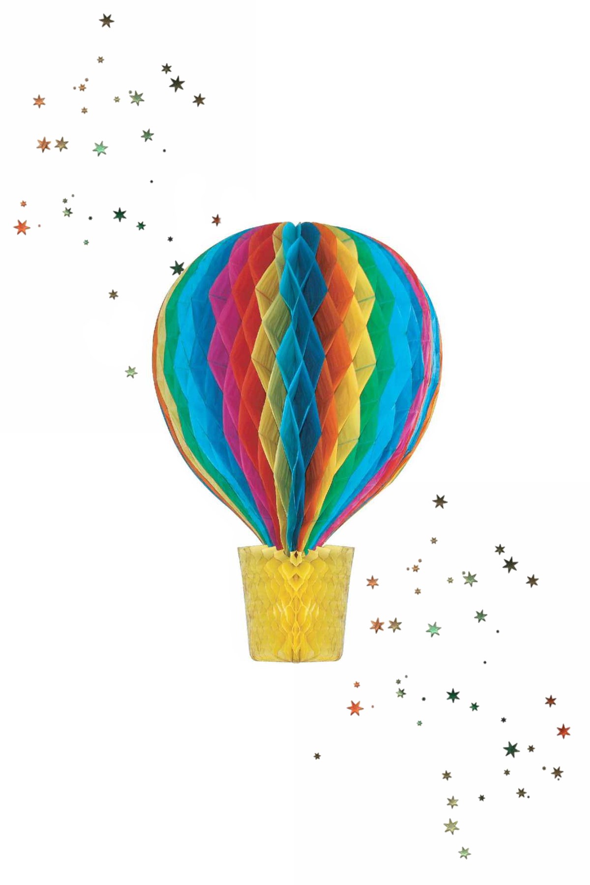 Kikajoy Hava Balonu Rengarenk Petek Süs 48cmPartistST3968