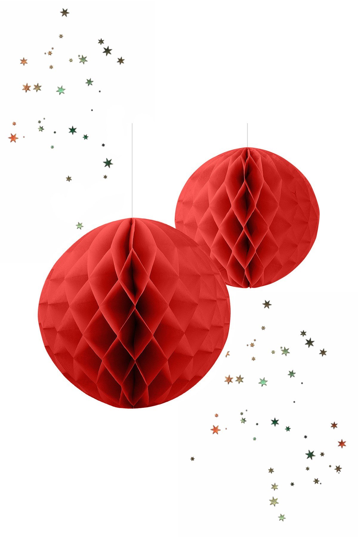 Kikajoy Petek Fener Süs Kırmızı 2'liPartistST1931