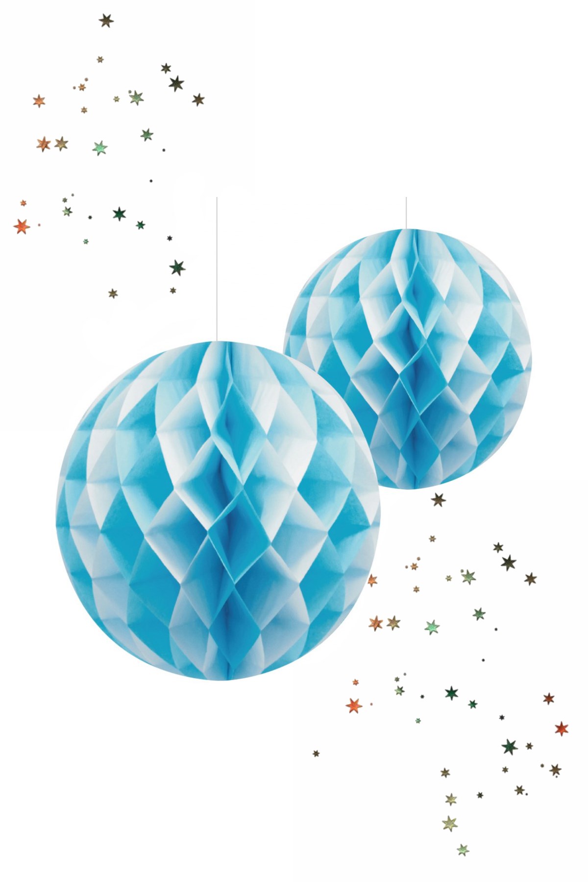 Kikajoy Petek Fener Süs Mavi Beyaz 2'liPartistST1944