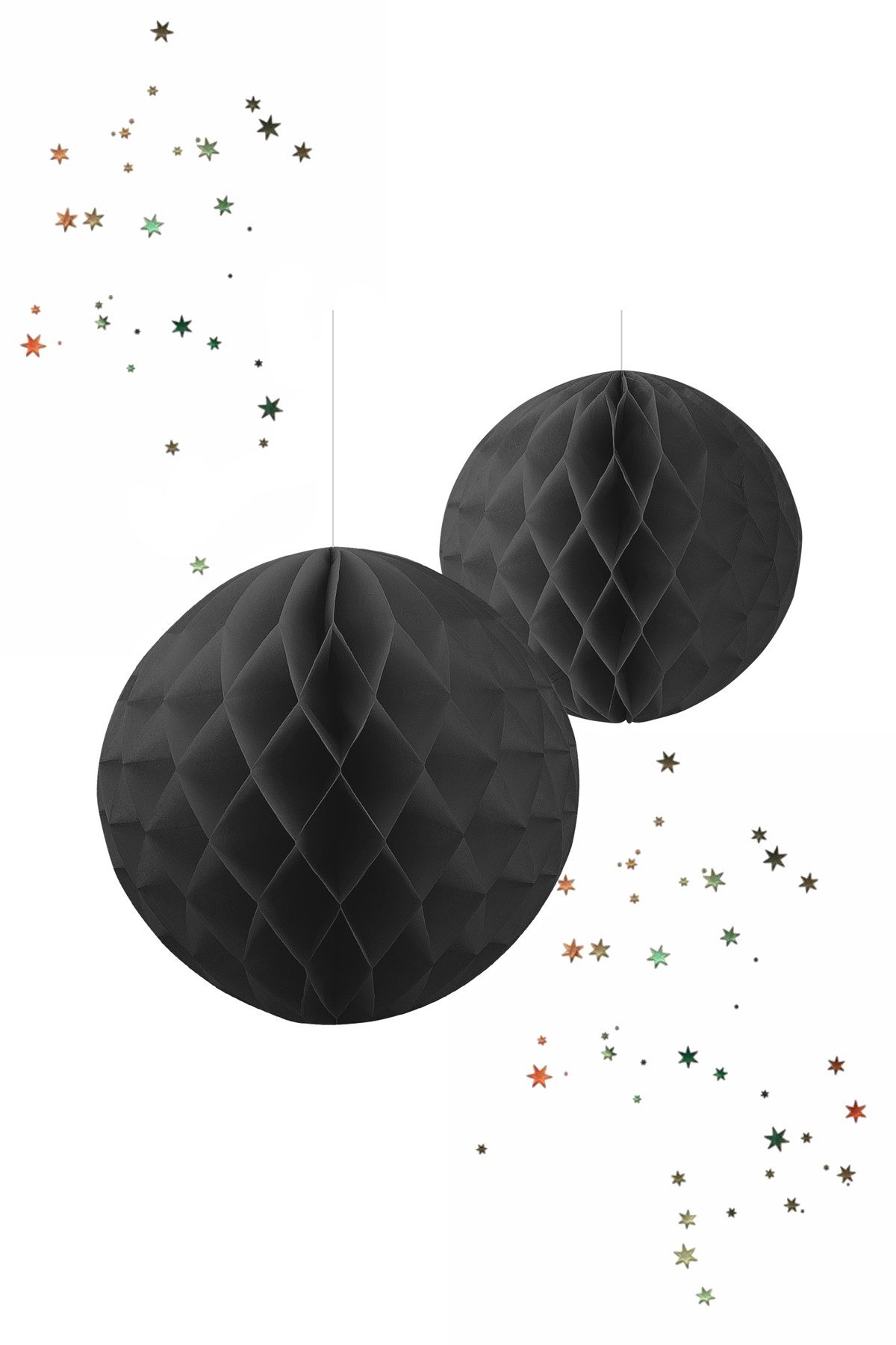 Kikajoy Petek Fener Süs Siyah 2'liPartistST1937