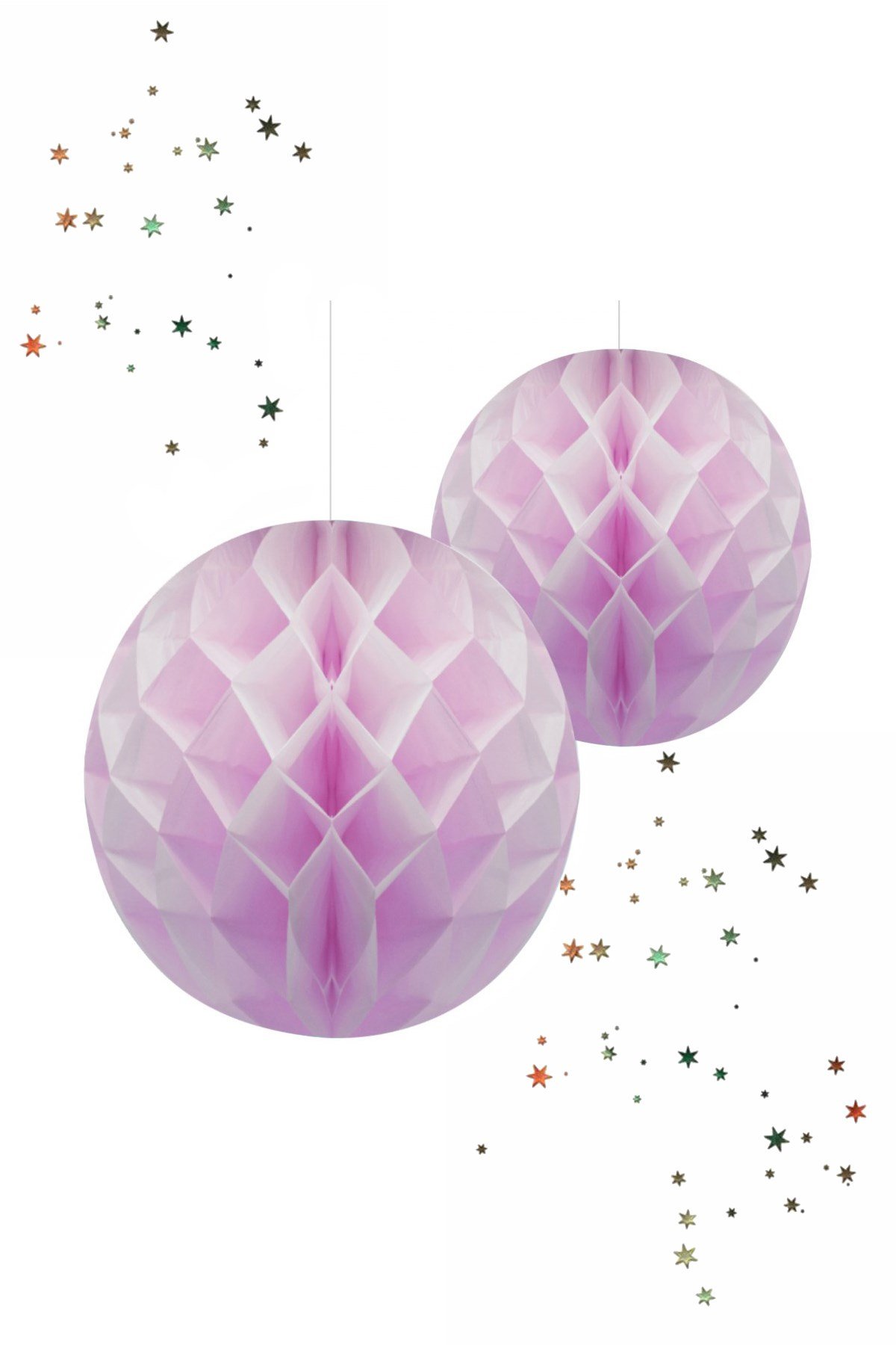 Kikajoy Petek Fener Süs Pembe Beyaz 2'liPartistST1945