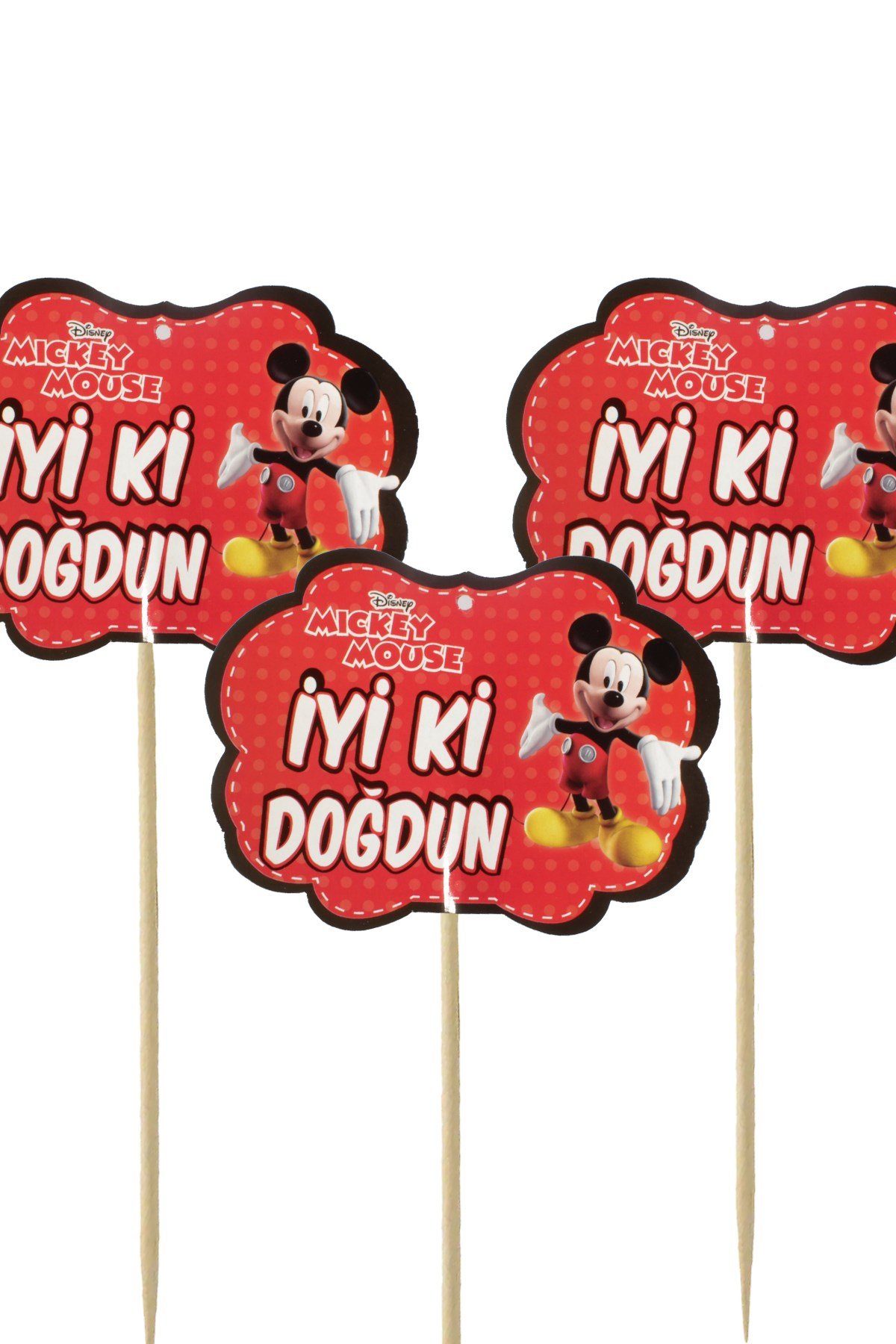 Mickey Mouse Temalı Konuşma BalonuPartistST3995