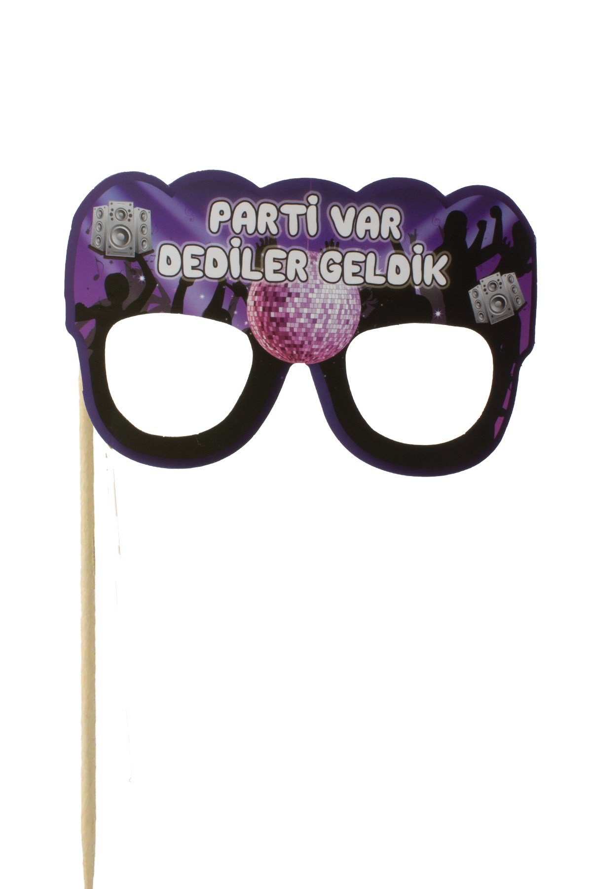 Parti Var Dediler Geldik Yazılı Gözlük Konuşma BalonuPartistST4059