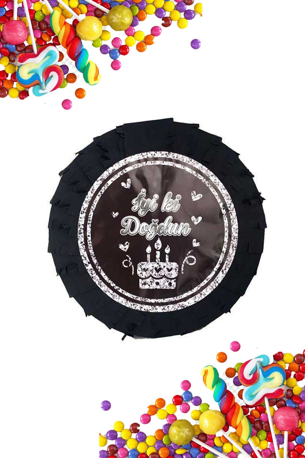 Pinyata İyi Ki Doğdun Temalı GümüşPartistST2943