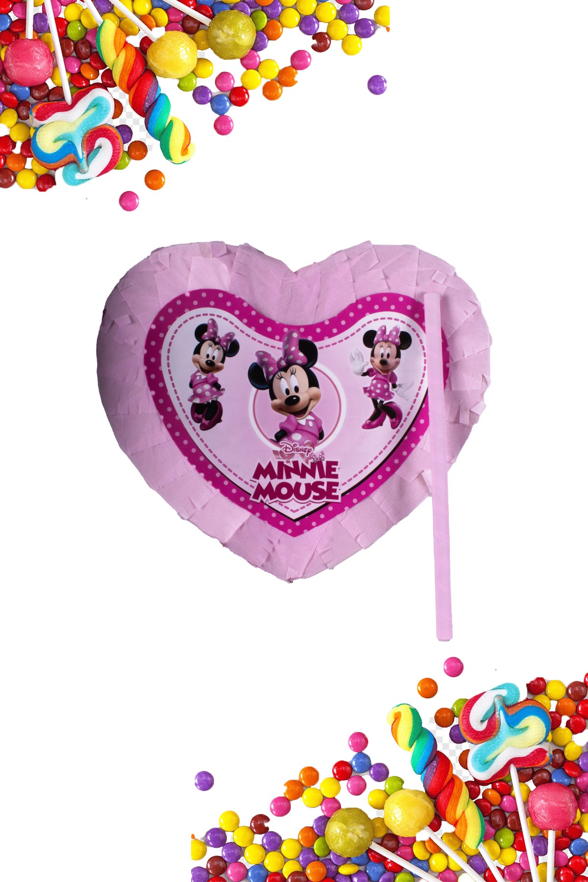 Pinyata Minnie Mouse Temalı KalpPartistST3986