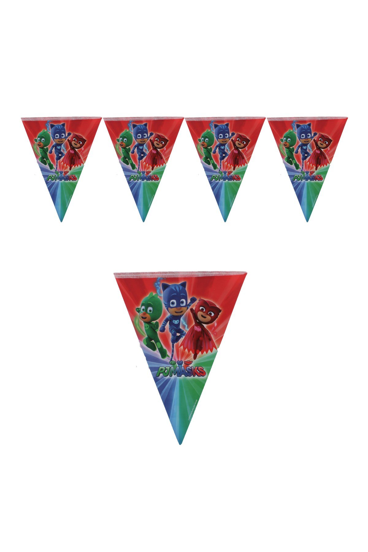 Pj Masks Pijamaskeliler Lisanslı Üçgen Flama 320cmPartistST1803