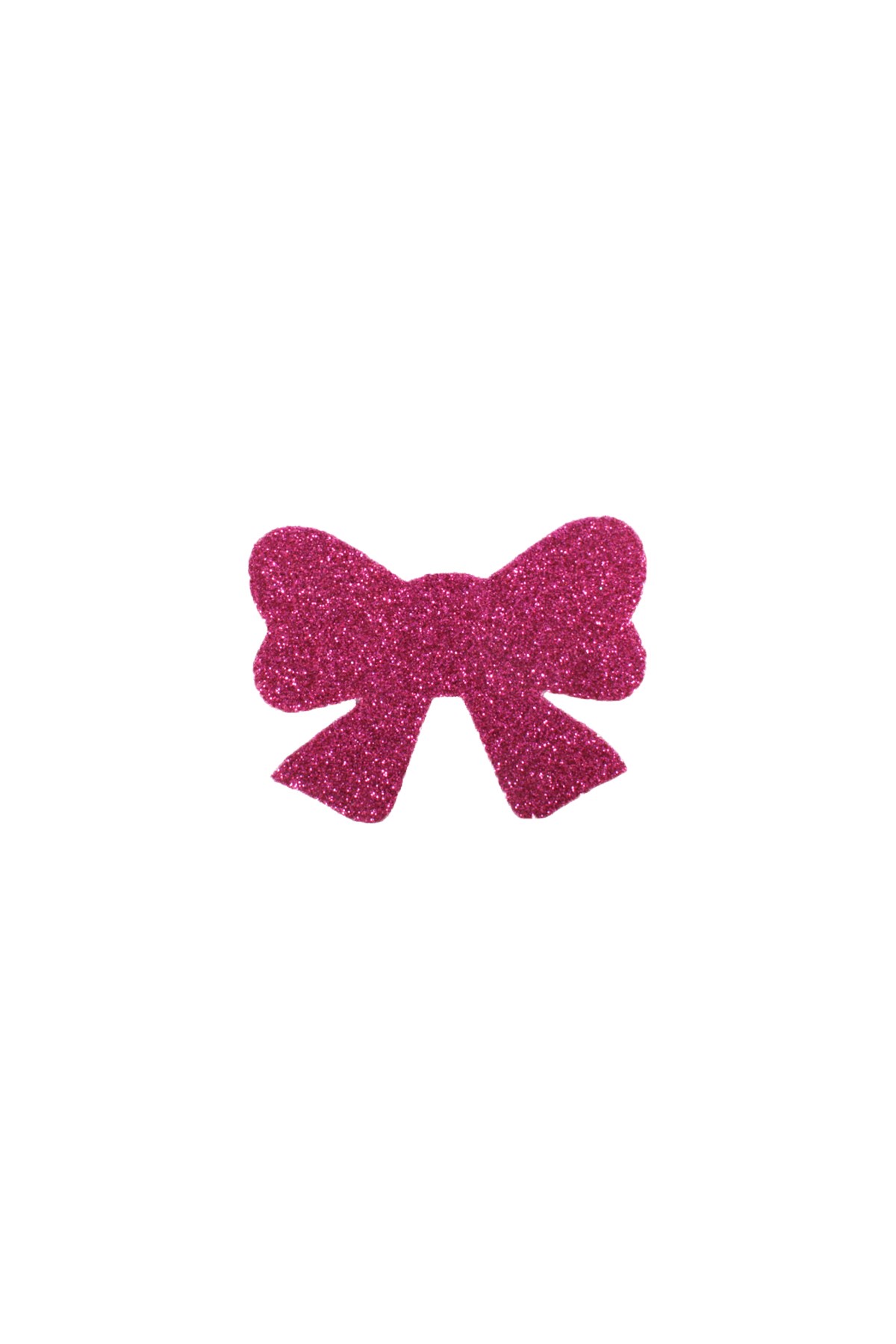 Simli Eva Fiyonk Fuşya 9*7,5cm 10 AdetPartistST2906