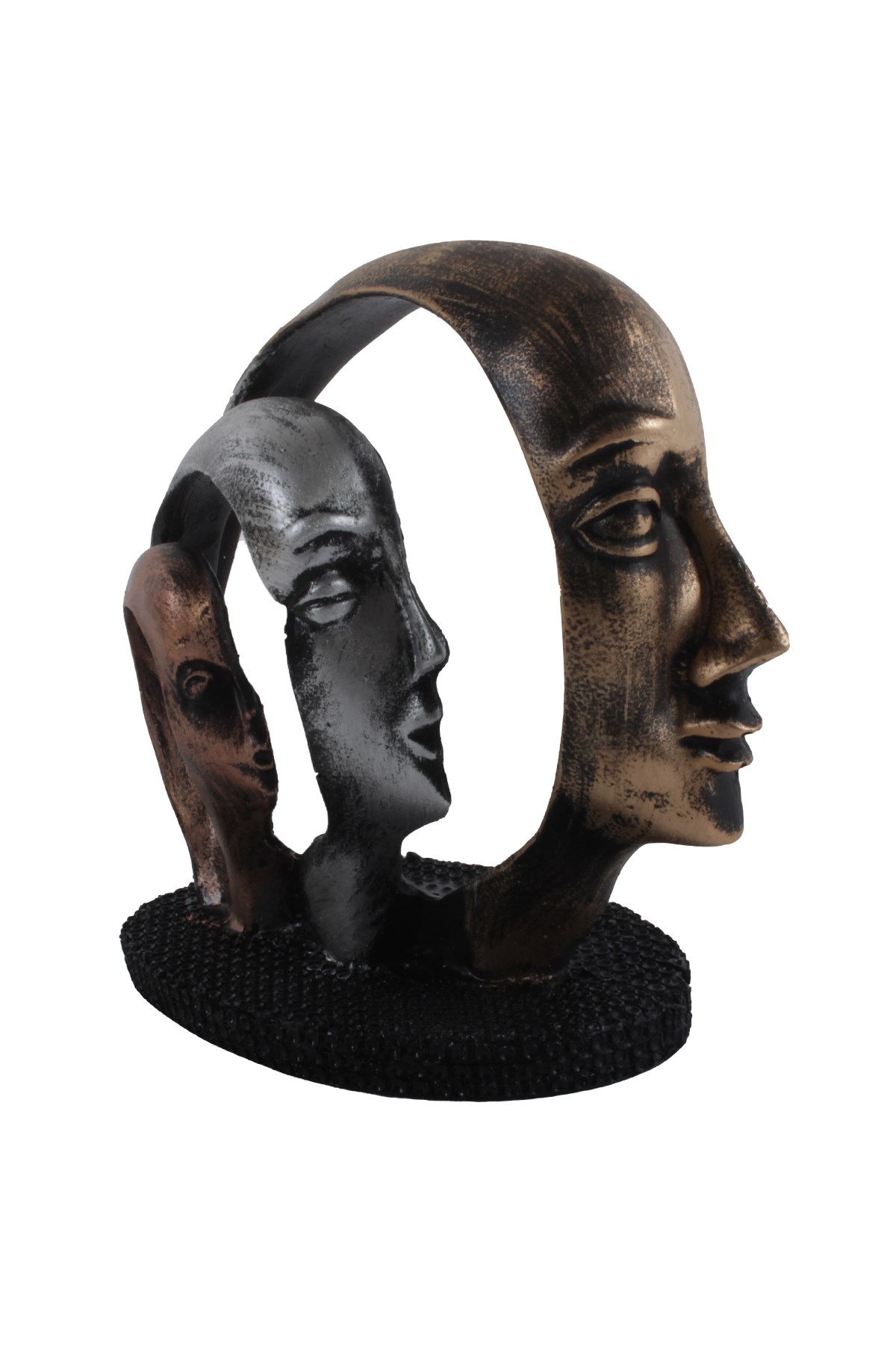 Çekirdek Aile Biblo Dekoratif Eşya Karışık Renk 20*22 CmPartistST4201