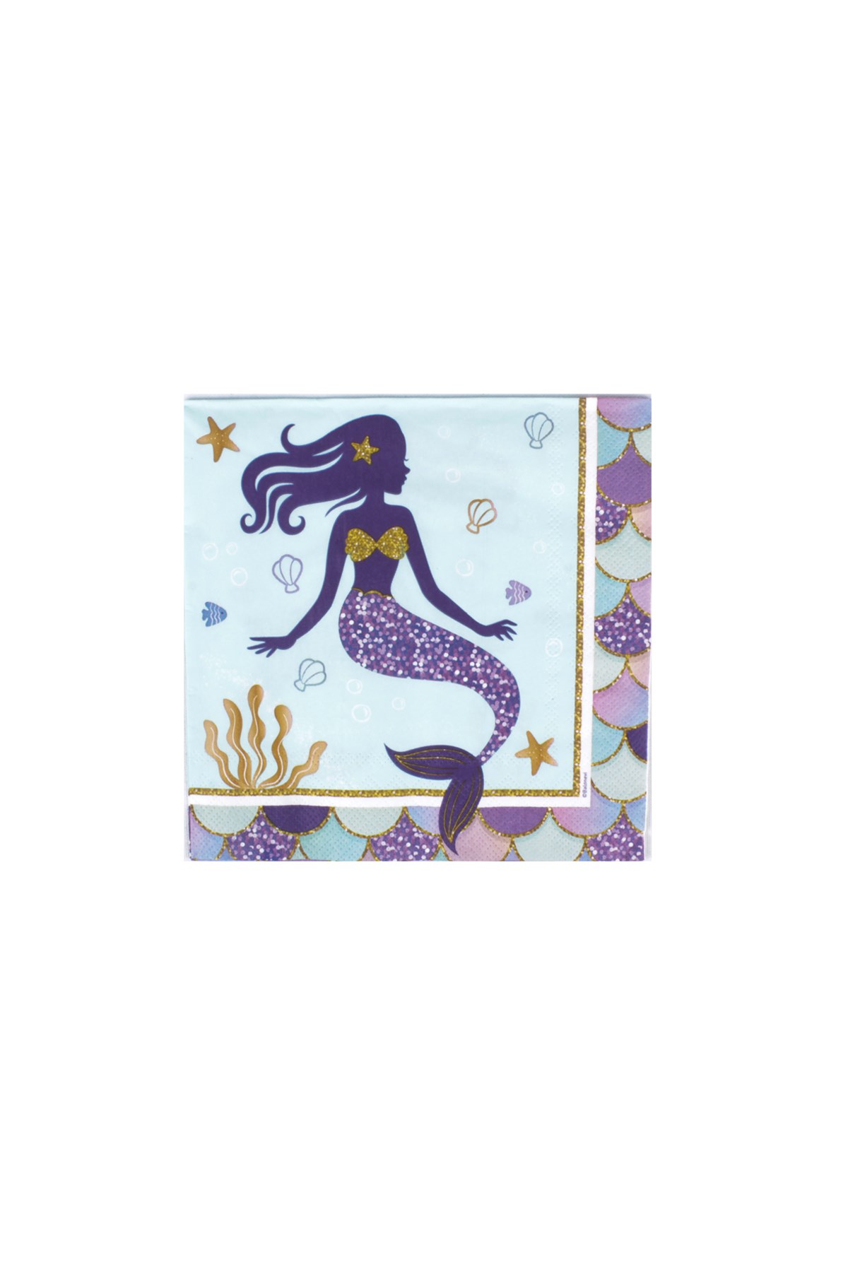 Deniz Kızı Temalı Peçete 16'lıPartistPSPST253