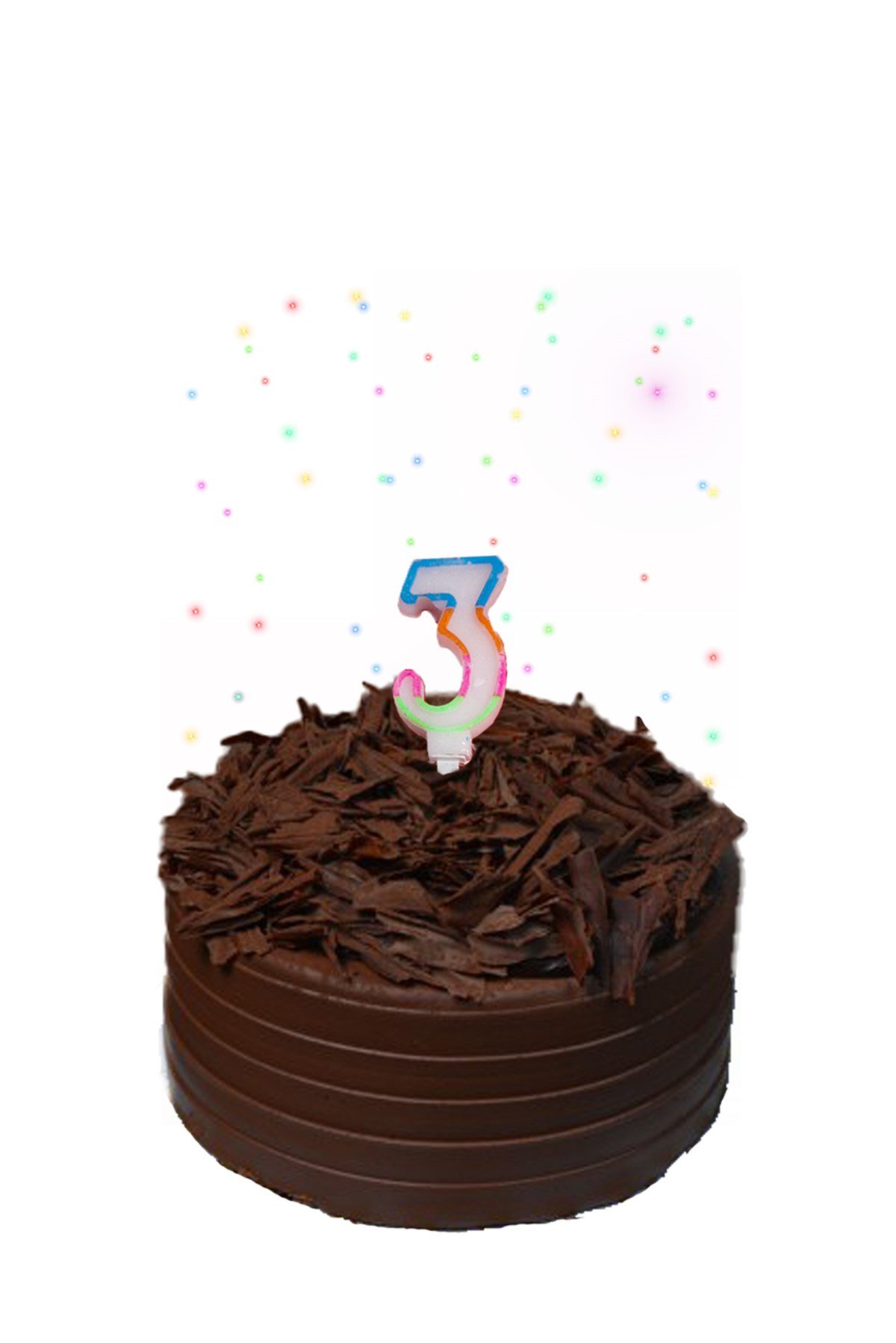 3 Rakam Renkli MumPartistST2983