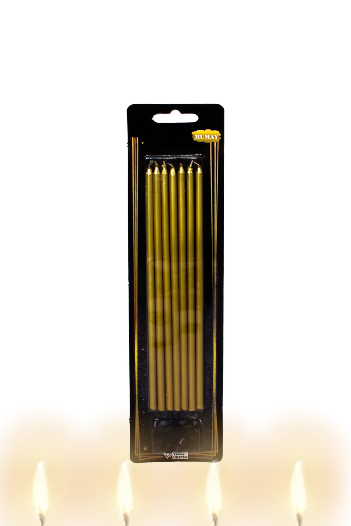 Gold Mum Çubuk 20cm 7'liPartistST3031