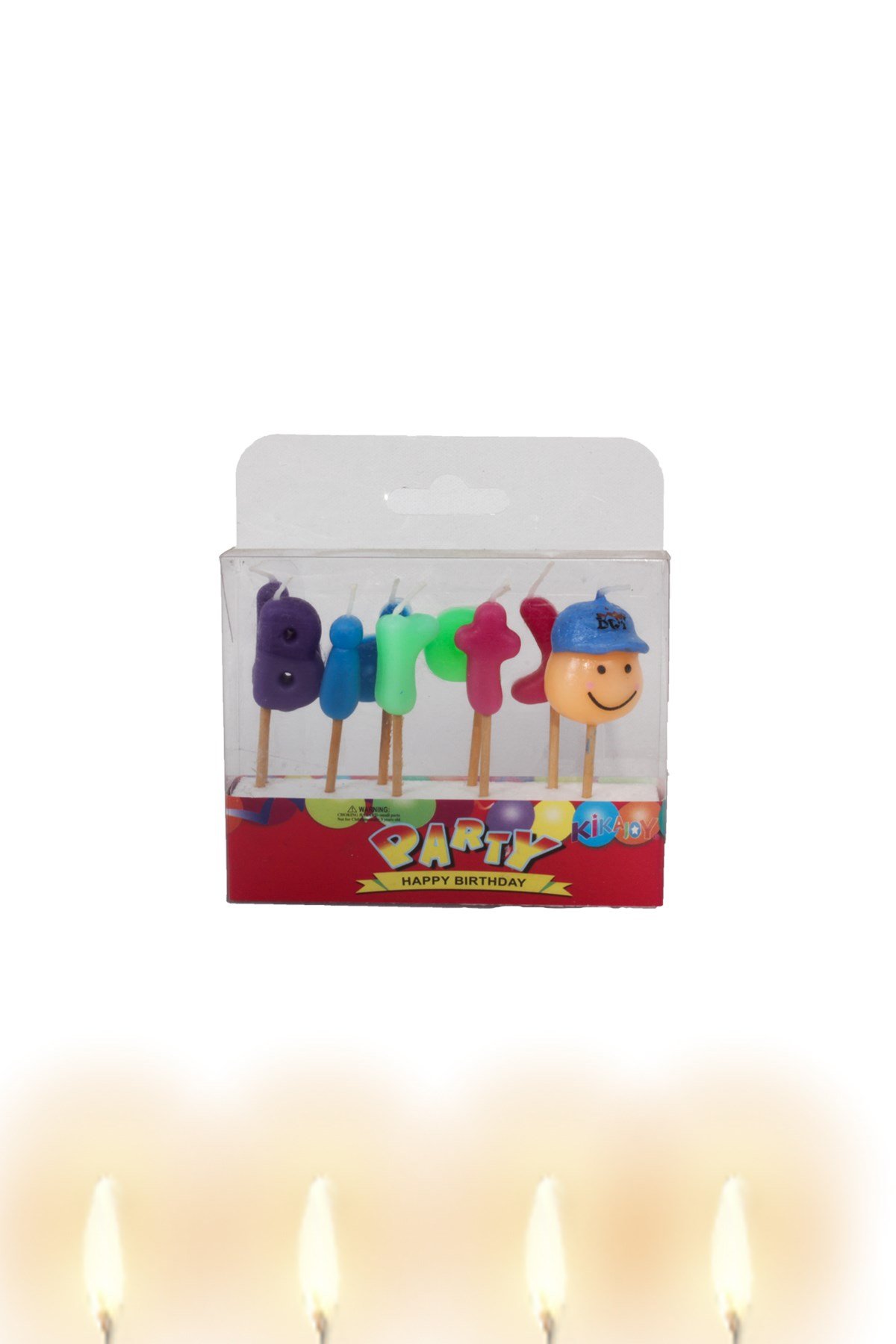 H. Birthday Boy Temalı Pasta Mumu MiniPartistST3028