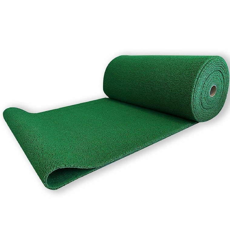 14 mm Altı Açık Yeşil Kıvırcık Paspas En:120 cm Boy:15 mt