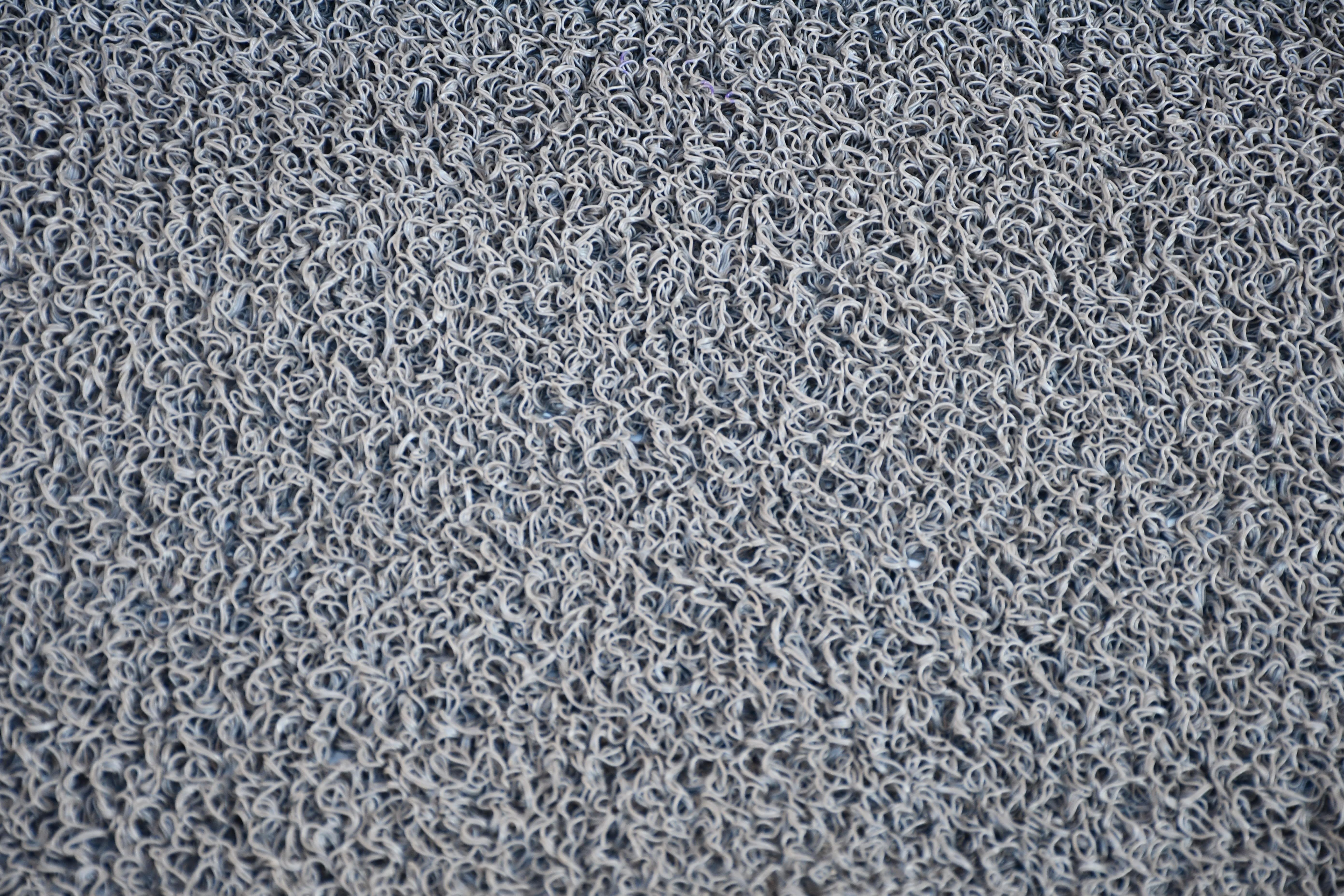 14mm Gri Kıvırcık Paspas 12014 En:120 cm Boy:2,90 mt