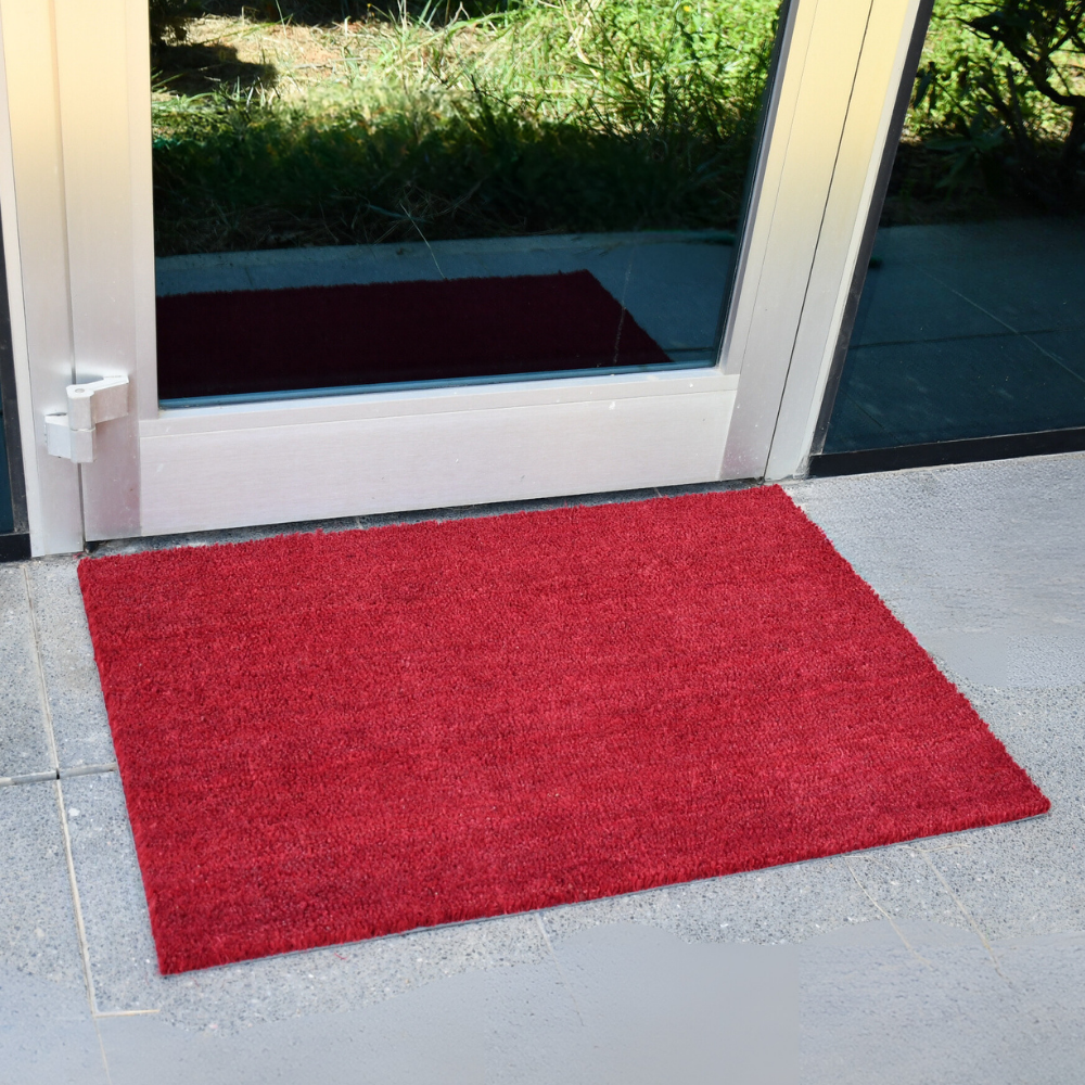 17 mm  60x90 cm Kırmızı Koko (Kıl) paspas