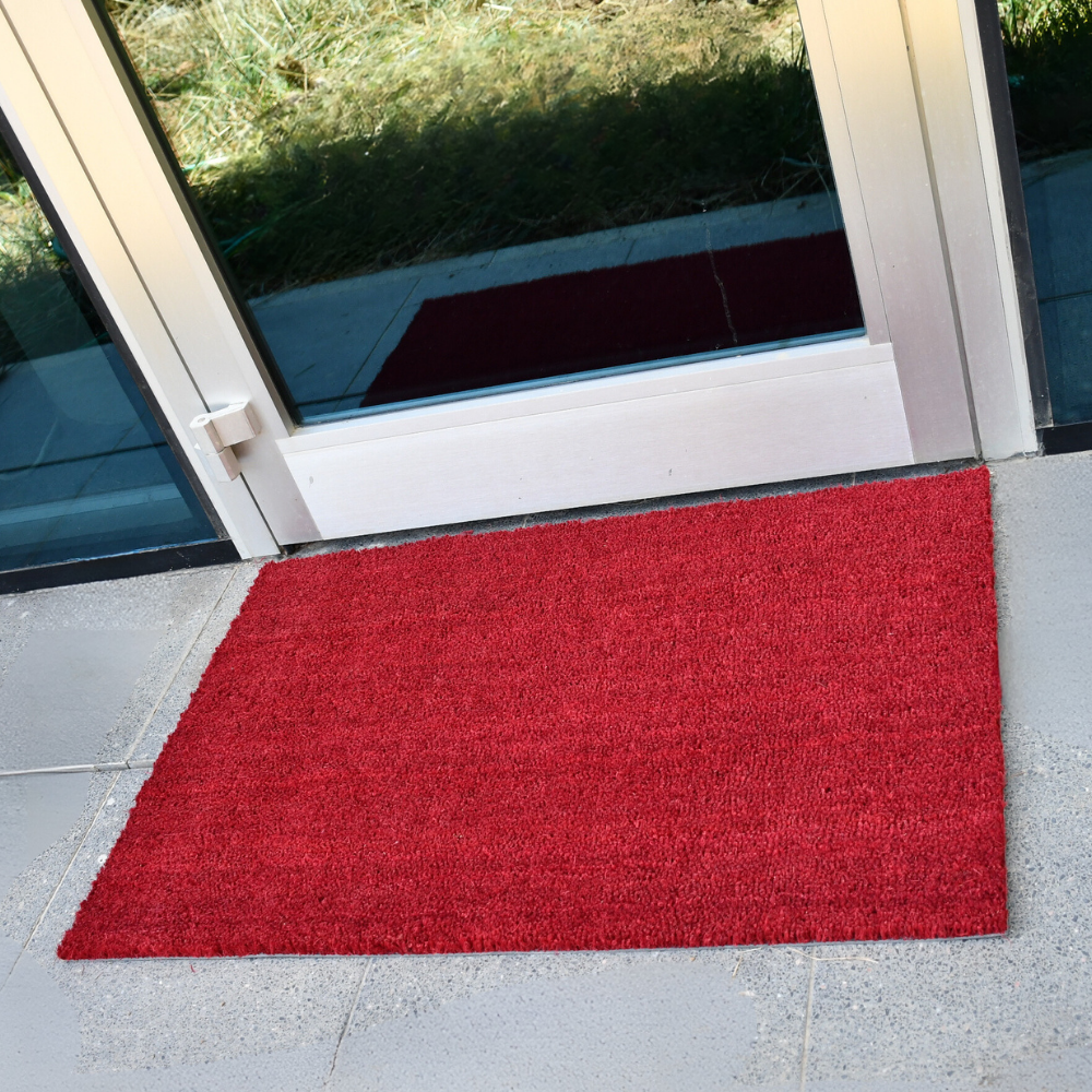 17 mm  60x90 cm Kırmızı Koko (Kıl) paspas