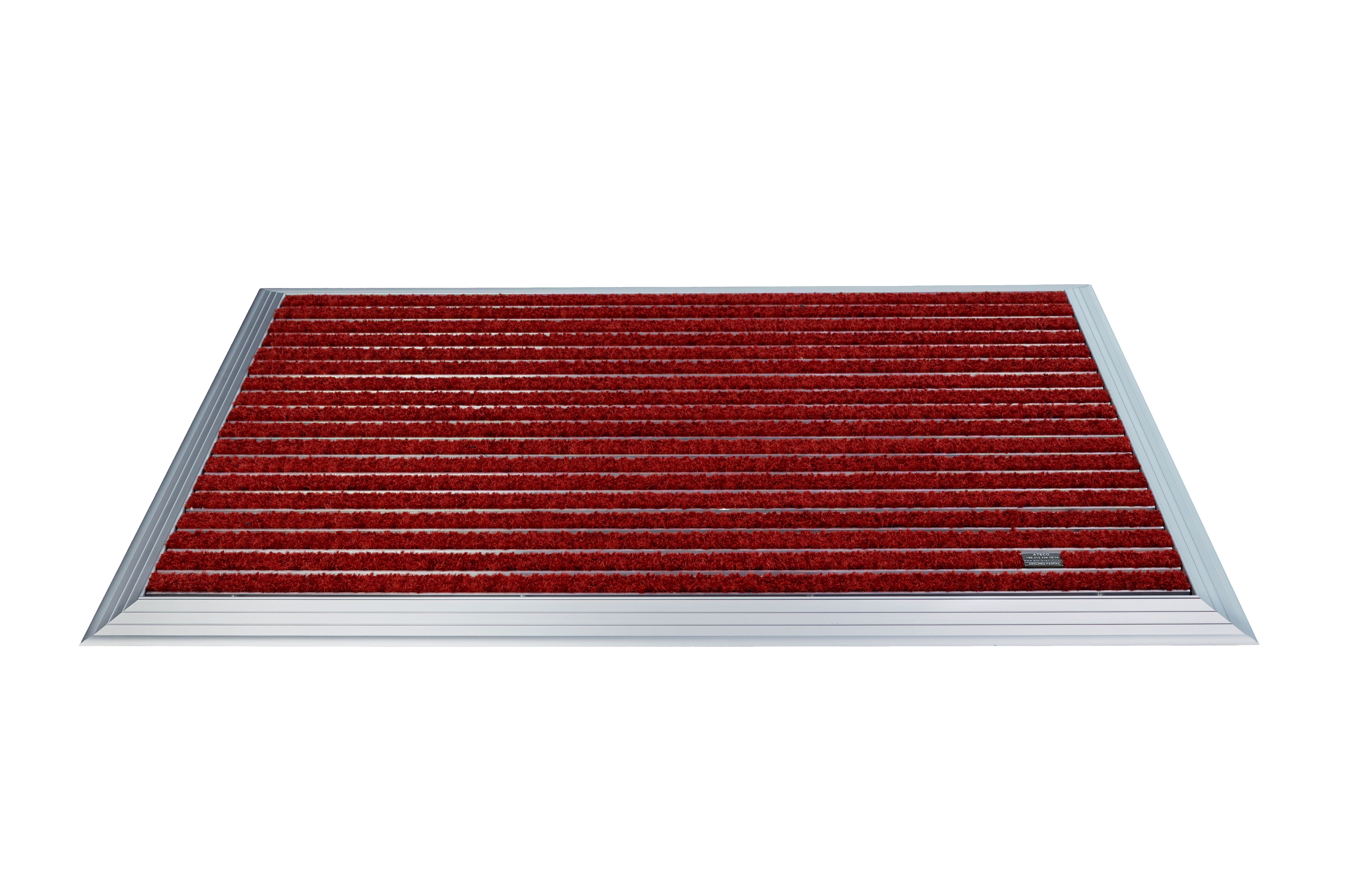 Artlines 20 mm 70x110 Crl Velur Halı Yüzeyli Alüminyum Paspas