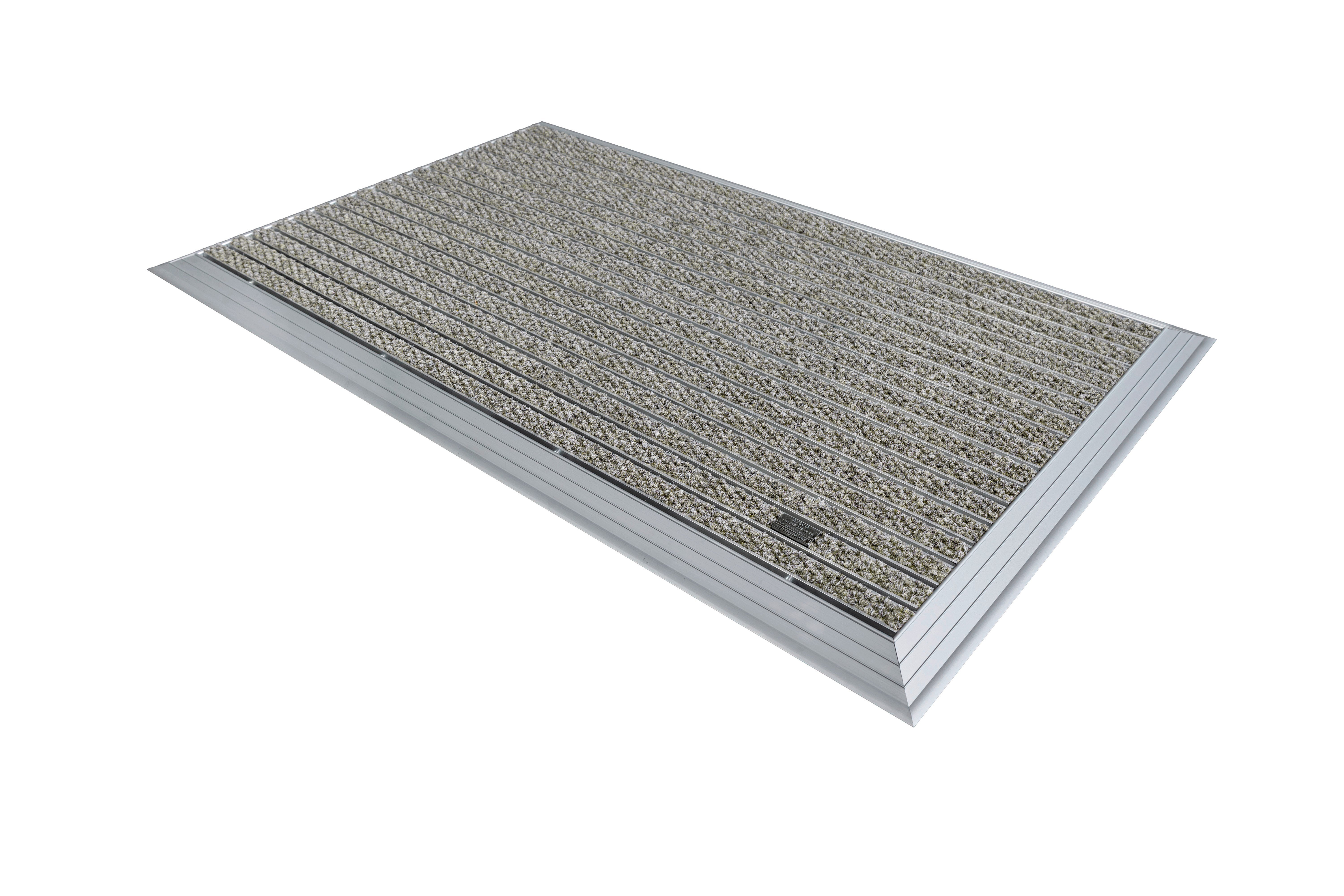 Artlines 20 mm Artnop Devetüyü Halı Yüzeyli 70x110 Alüminyum Paspas