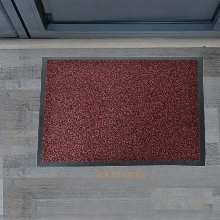 Collect 016 Kırmızı 63*70 cm Nem Alıcı Paspas