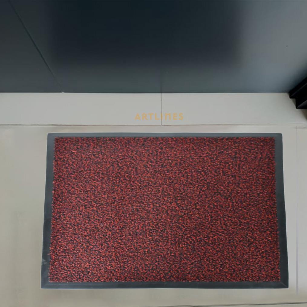 Collect 016 Kırmızı 63*70 cm Nem Alıcı Paspas