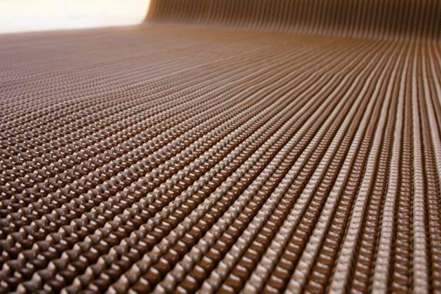 Dph 85*120 cm Kahverengi Zigzag Paspas