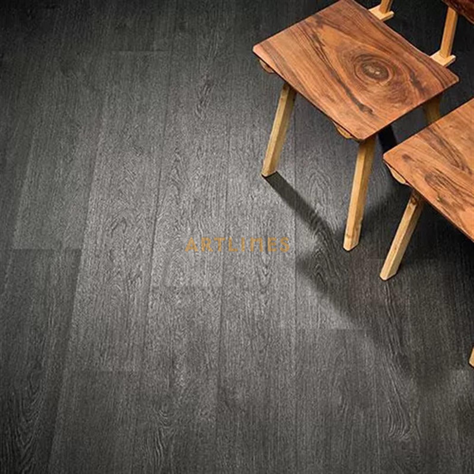 Flex 60074 Wood Black Rustic 5,00 mm Sök-Tak LVT 120*20 cm