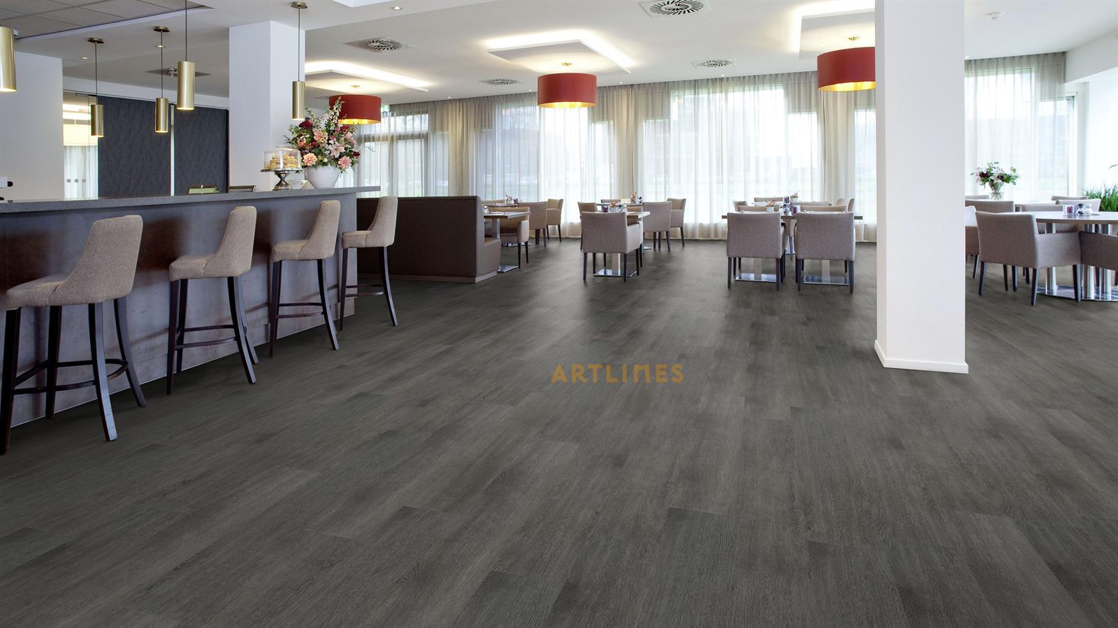Flex 60375 Wood Grey Collage Oak 5,00 mm Sök-Tak LVT 120*20 cm