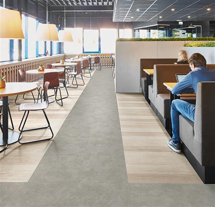 Flex Concrete Grigo Sök-Tak LVT