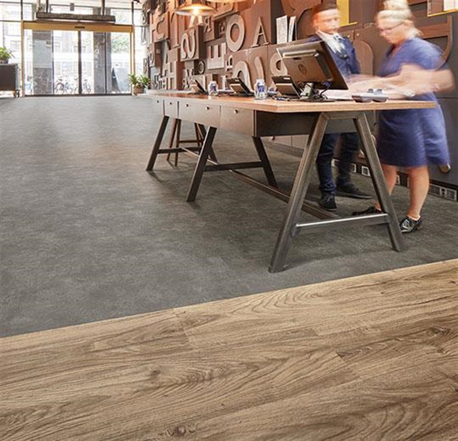 Flex Oak Central Sök-Tak LVT