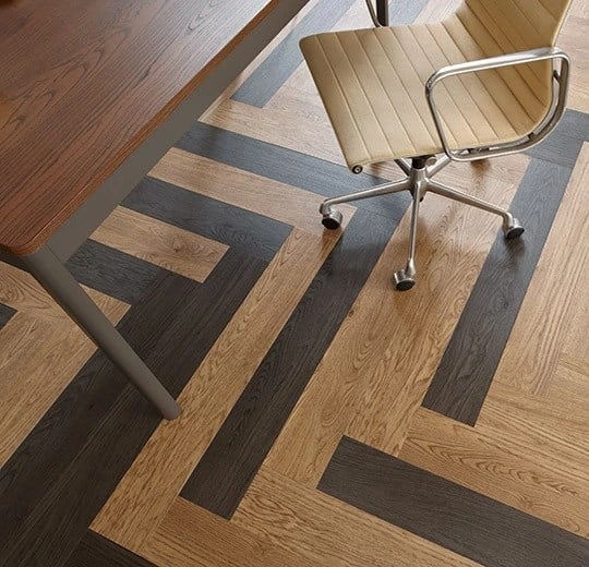 Forbo Allura Flex Wood FL1 60061 Oak Blackened Loose Lay LVT 100*15 cm