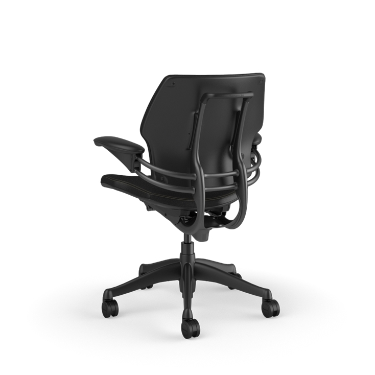 Freedom Toplantı Koltuğu Siyah Vita Kumaş Grafit Ayak