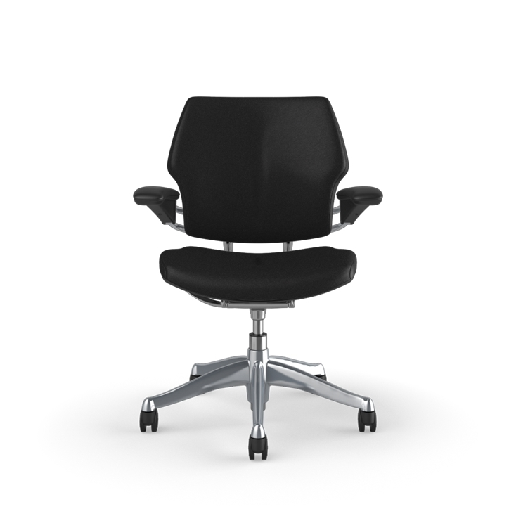 Freedom Toplantı Siyah Vita Kumaş Alüminyum Ayak 