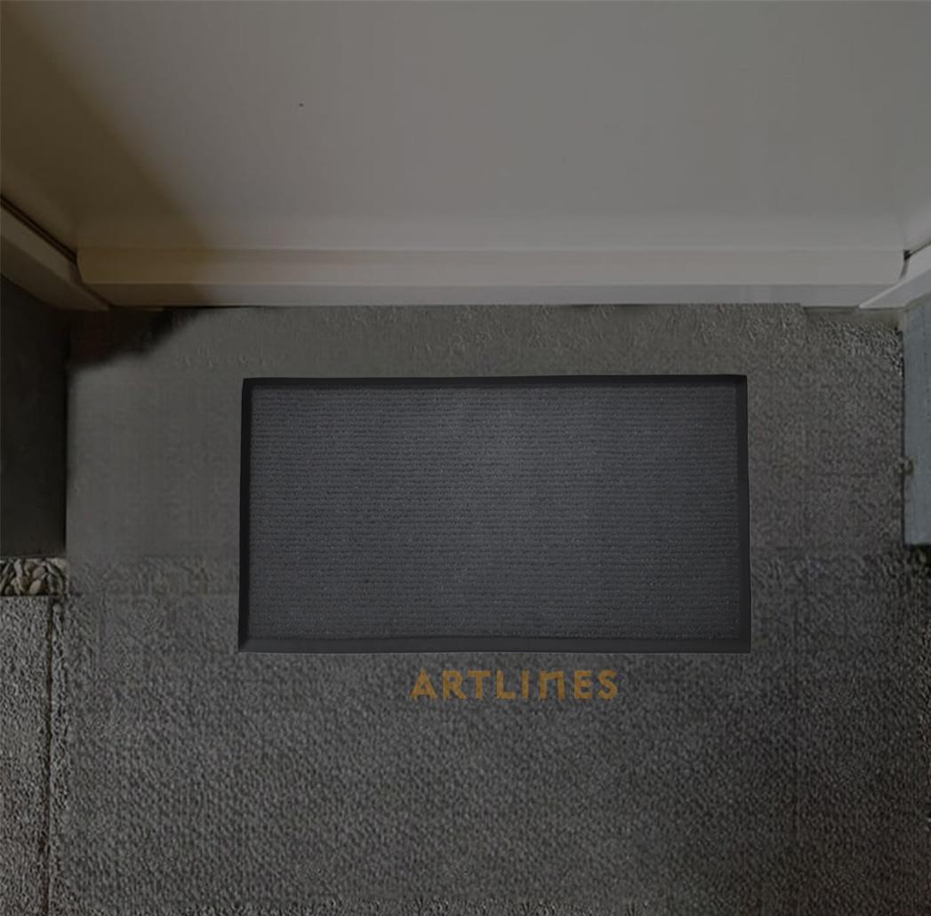 Gibson Gri 155 43*90 cm Nem Alıcı Paspas