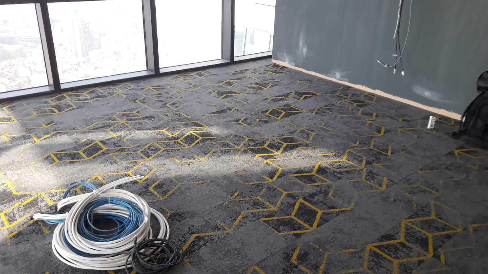 Luanda Fossil 28383 PVC Taban 25*100 cm Plank Halı