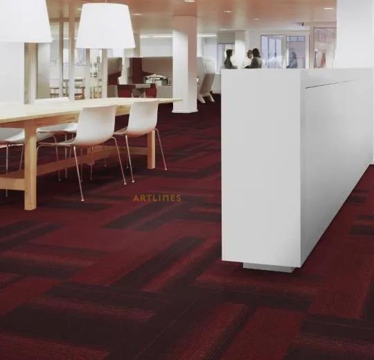 LUGANO2 2809 CINNABAR 50*50 cm KARO HALI