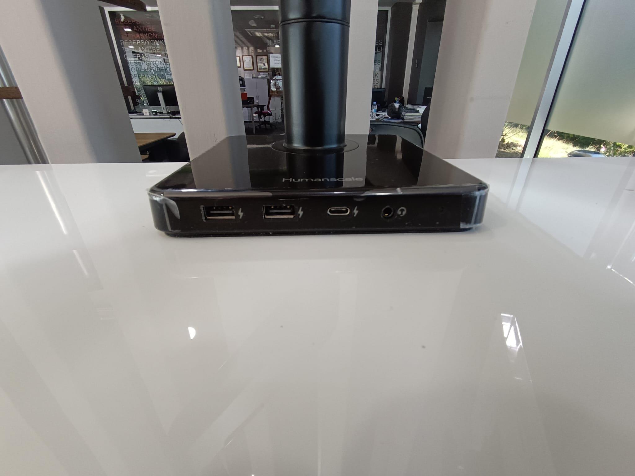 M8 Siyah Çift Monitör Taşıyıcı + Mpower