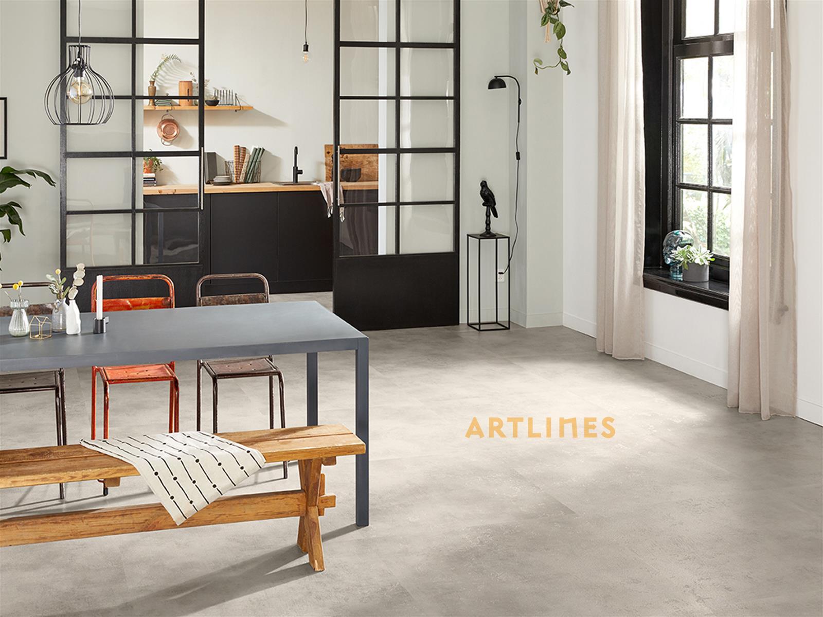 Nuance 44615 End Off White Sök-Tak LVT 45*91 cm