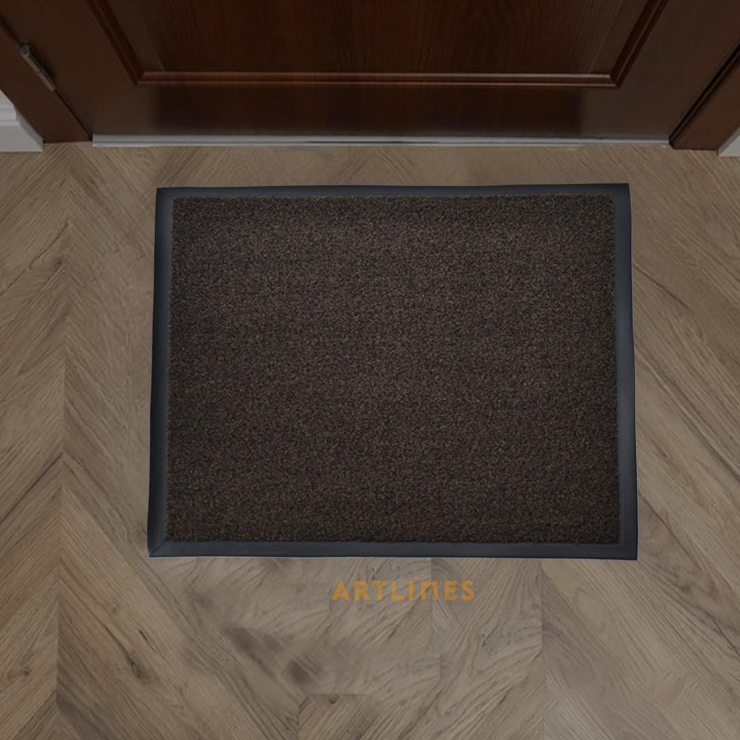 Symphony Kahverengi 995 67*69 cm Nem Alıcı Paspas